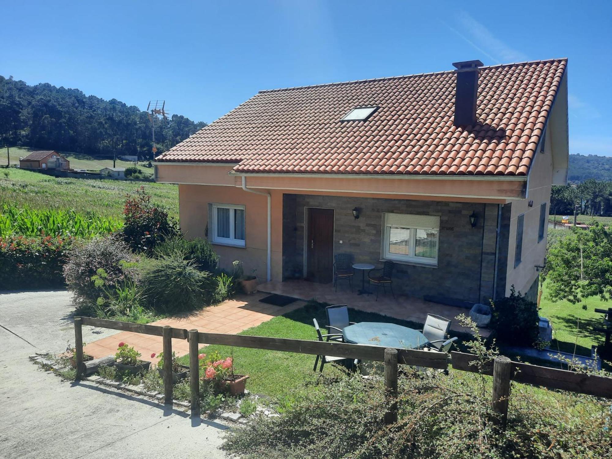 Casa Da Xesteira-Merexo-Muxia-Costa Da Morte Villa Esterno foto