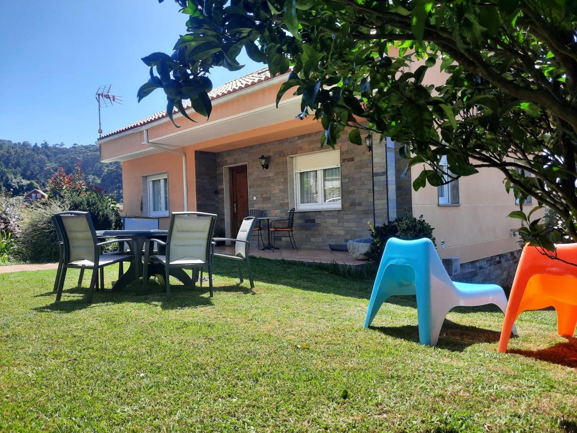 Casa Da Xesteira-Merexo-Muxia-Costa Da Morte Villa Esterno foto